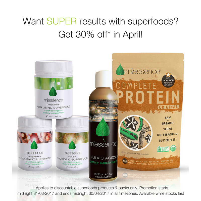 Miessence April Deal Miessence April Deal
